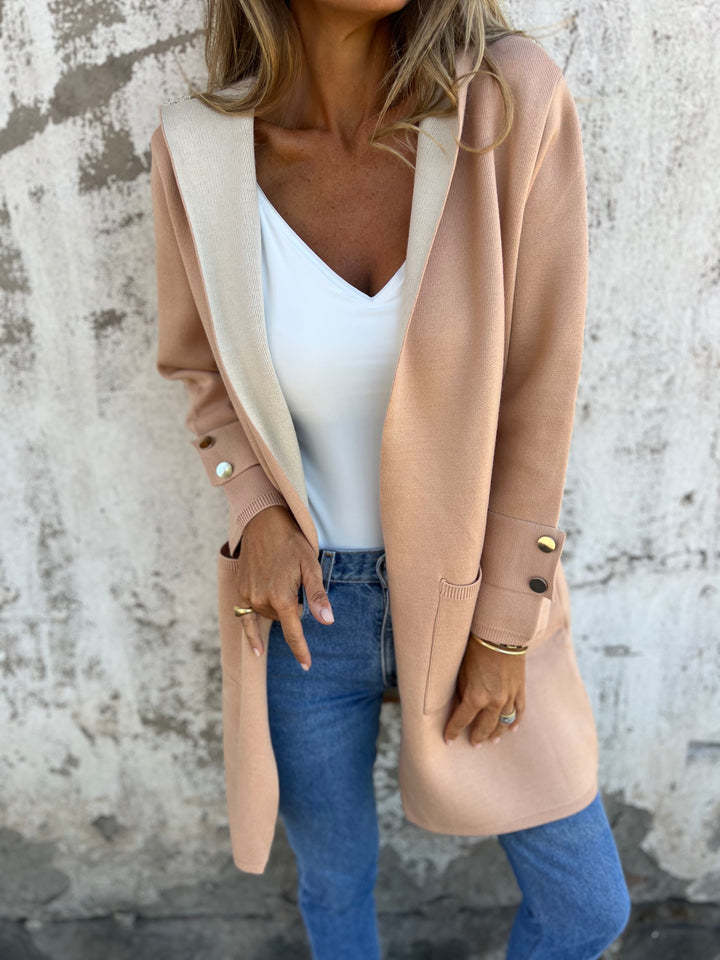 NEW🔥 2025 Women's Button Down Hooded Jacket