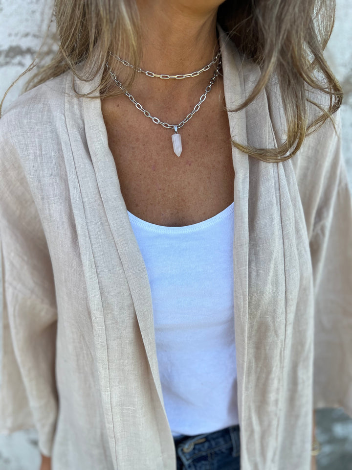 NEW IN🔥 2024 Women's Casual Breathable Linen Cover