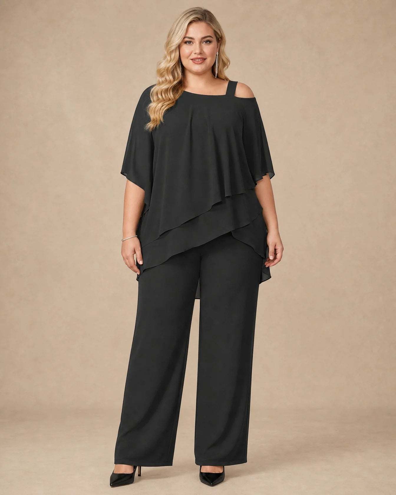  Two-Piece Layered Set
