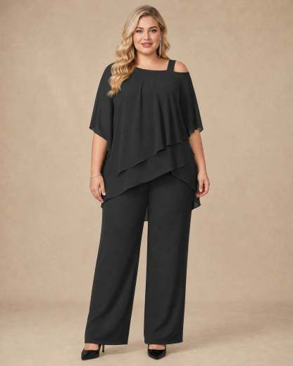  Two-Piece Layered Set