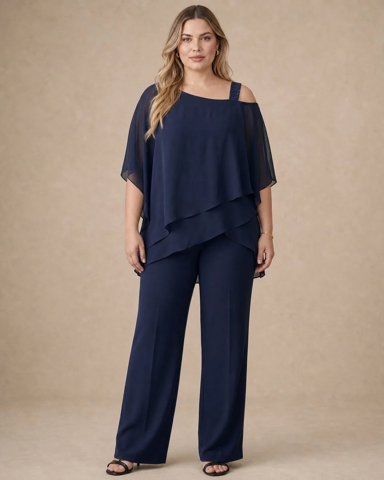  Two-Piece Layered Set