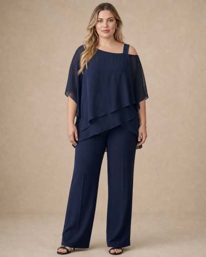  Two-Piece Layered Set