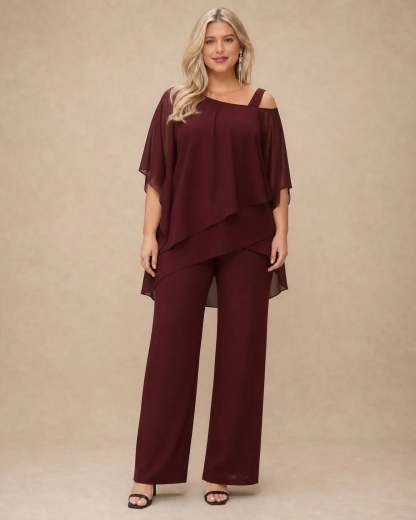  Two-Piece Layered Set