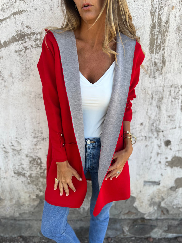NEW🔥 2025 Women's Button Down Hooded Jacket