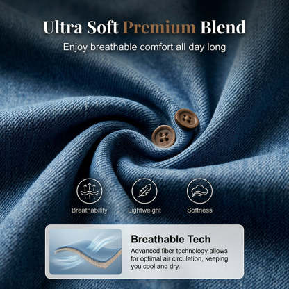 New Arrival 🔥⏰Women's Breathable Casual Denim Look Top