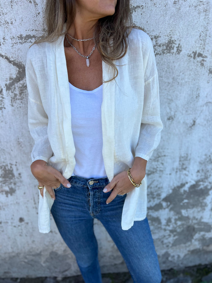 NEW IN🔥 2024 Women's Casual Breathable Linen Cover