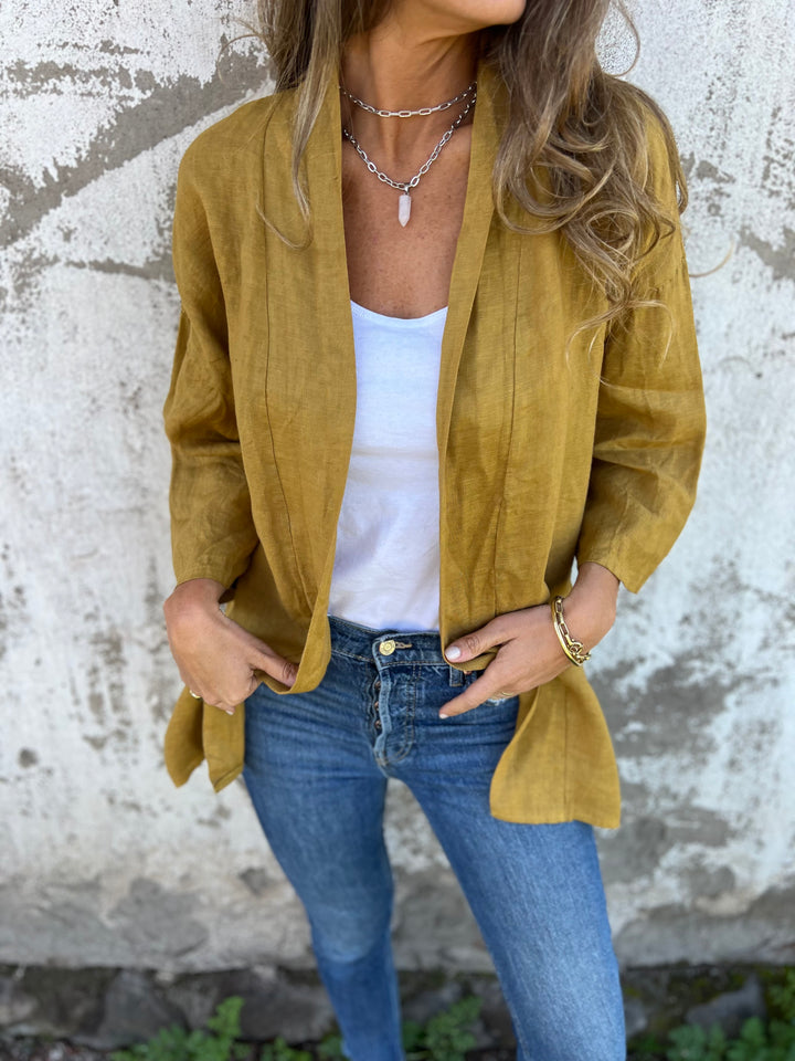 NEW IN🔥 2024 Women's Casual Breathable Linen Cover
