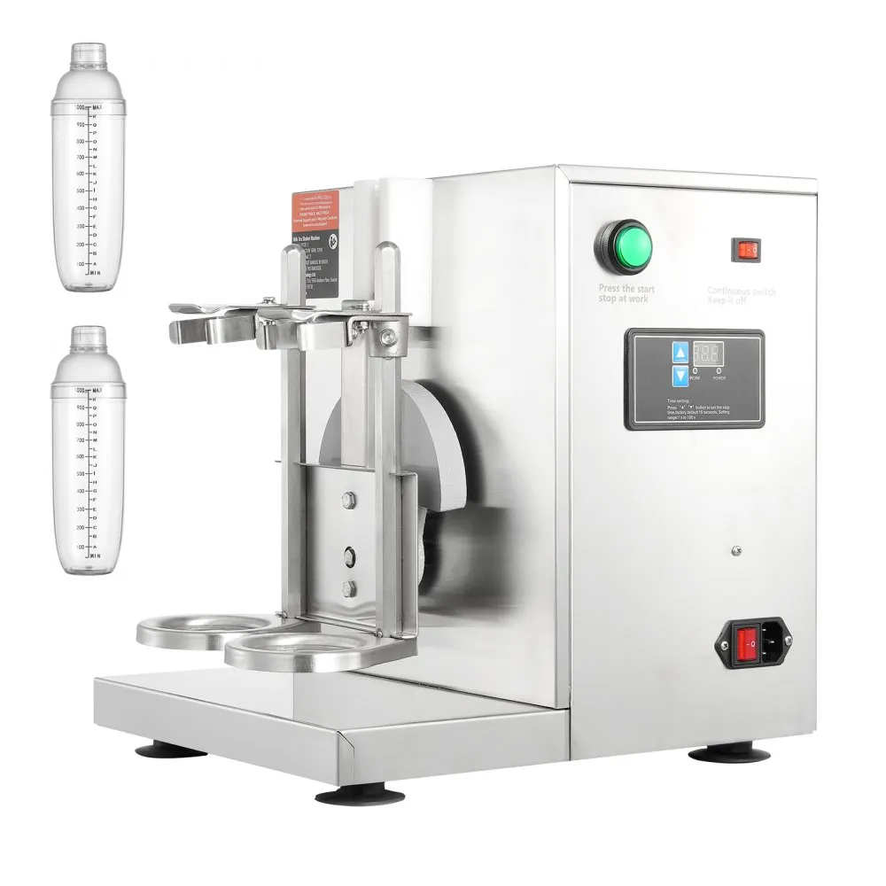 ⚡️Factory wholesale promotion 80% OFF⚡️ VEVOR Milkshake Maker Machine, 120W Commercial Milk Tea Shaker Machine, Double Head Milk Shake Mixer Machine