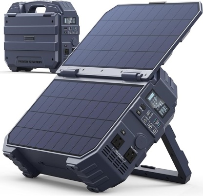 💥Liquidation Sale💥Buy 1 Get 1 Free💥Portable Power Station with Built-in Solar Panel