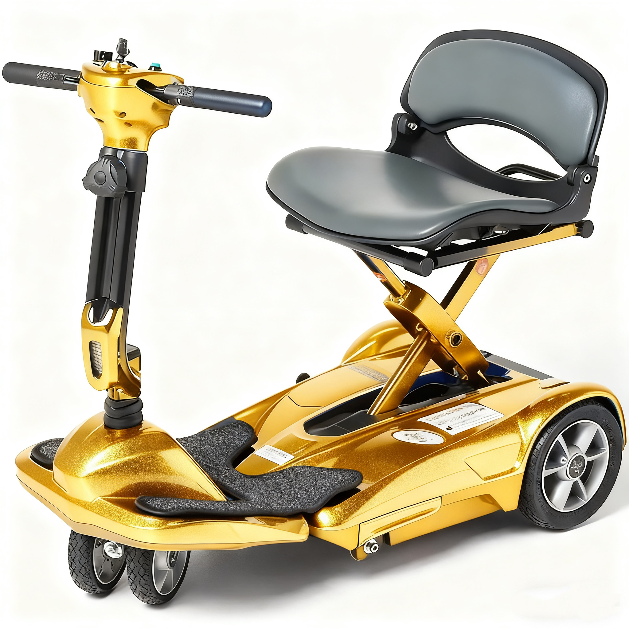 Last Day For Clearance✨Easy Move Folding Travel Scooter（Free gift: Front basket）