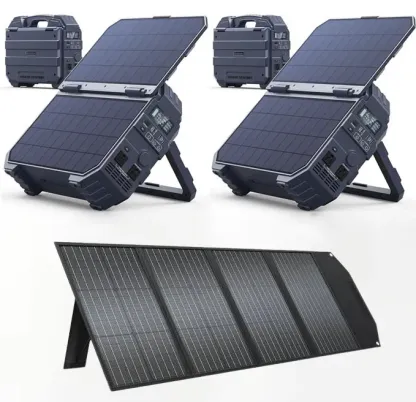 💥Liquidation Sale💥Buy 1 Get 1 Free💥Portable Power Station with Built-in Solar Panel