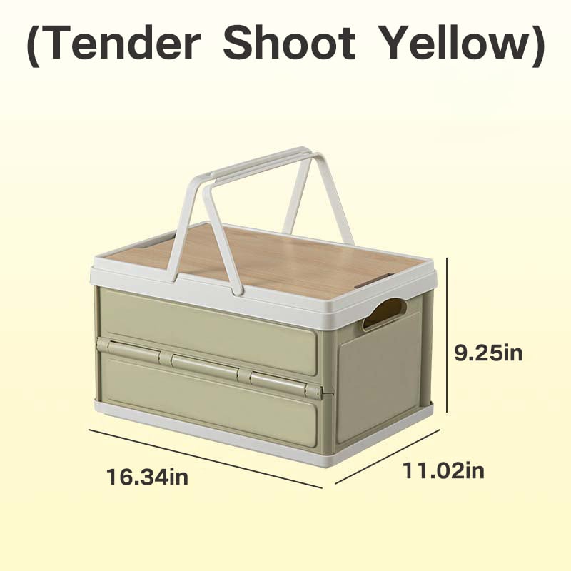 🏕️ Foldable Large-Capacity Outdoor Storage Box with Lid