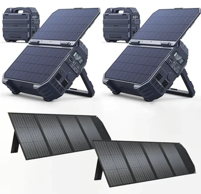 💥Liquidation Sale💥Buy 1 Get 1 Free💥Portable Power Station with Built-in Solar Panel