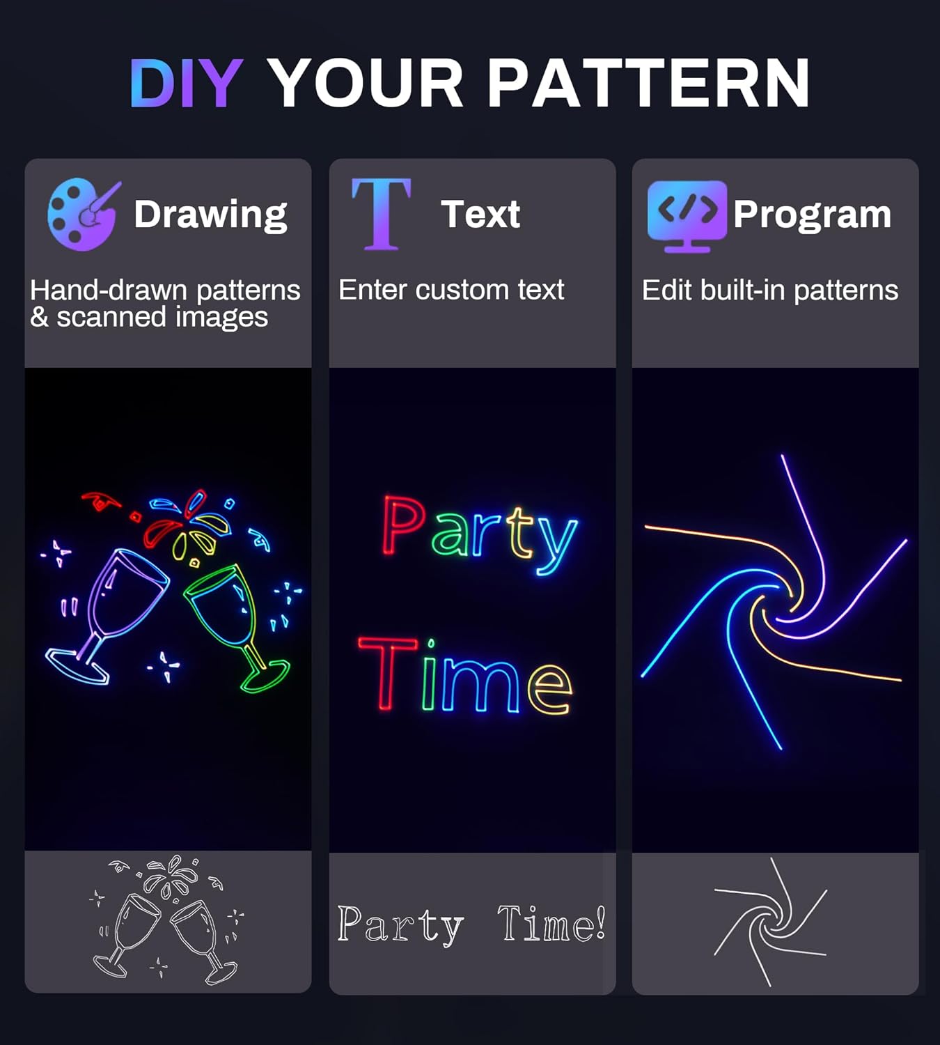 DJ Laser Light with App Control
