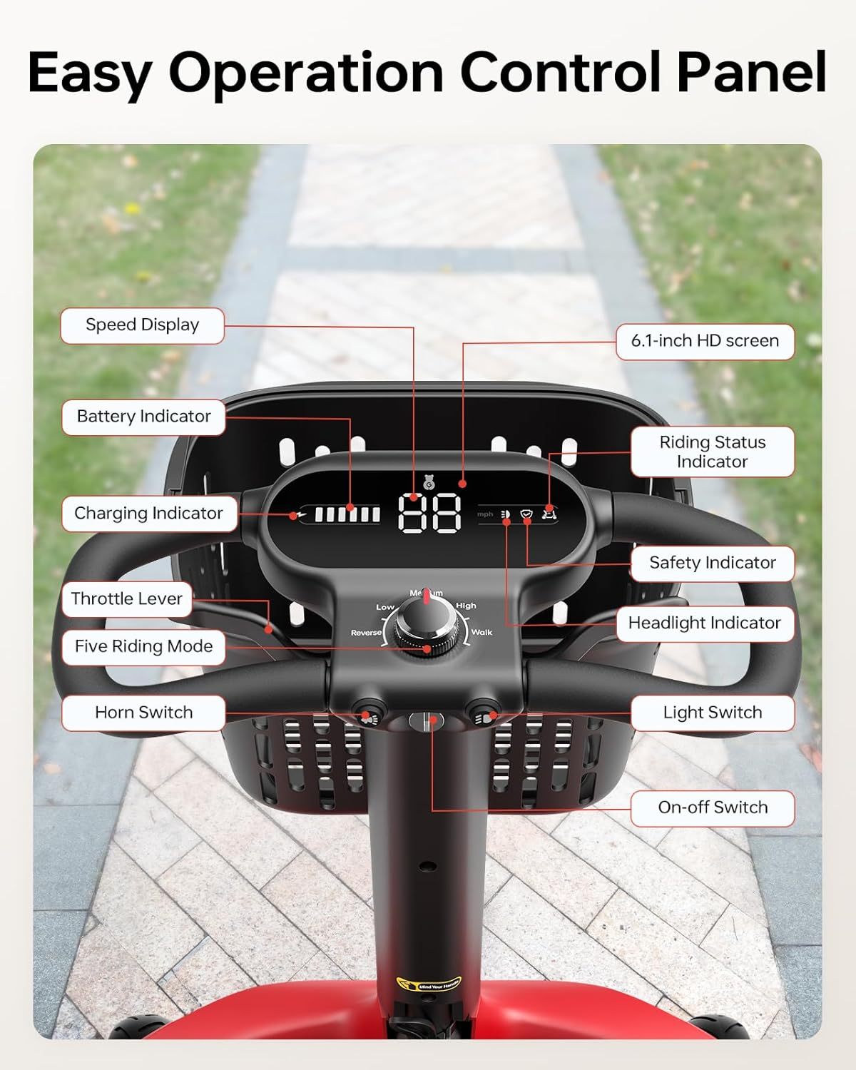 ⚡Clearance Sale⚡Folding Mobility Scooters for Seniors