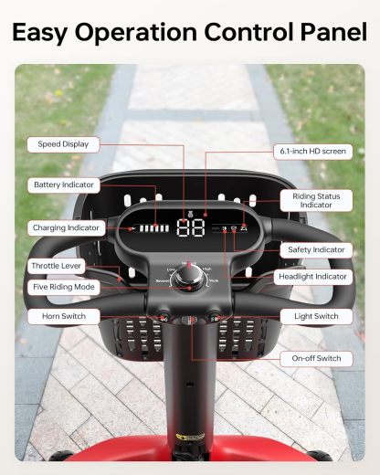 ⚡Clearance Sale⚡Folding Mobility Scooters for Seniors