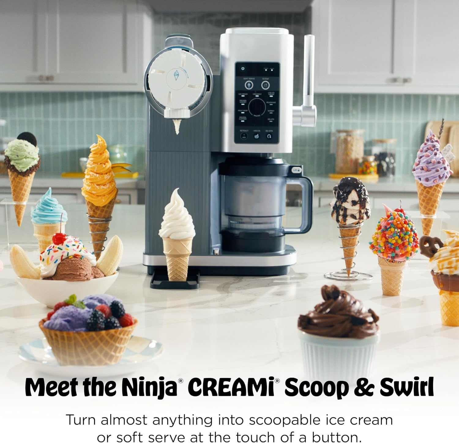 CREAMi Scoop & Swirl Ice Cream Maker