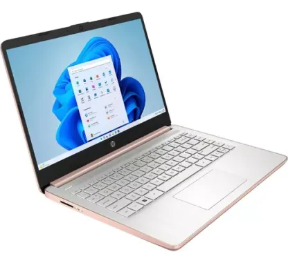 Laptop Hp 14-dq0762dx Celeron 4gb 128gb Ssd Rosa