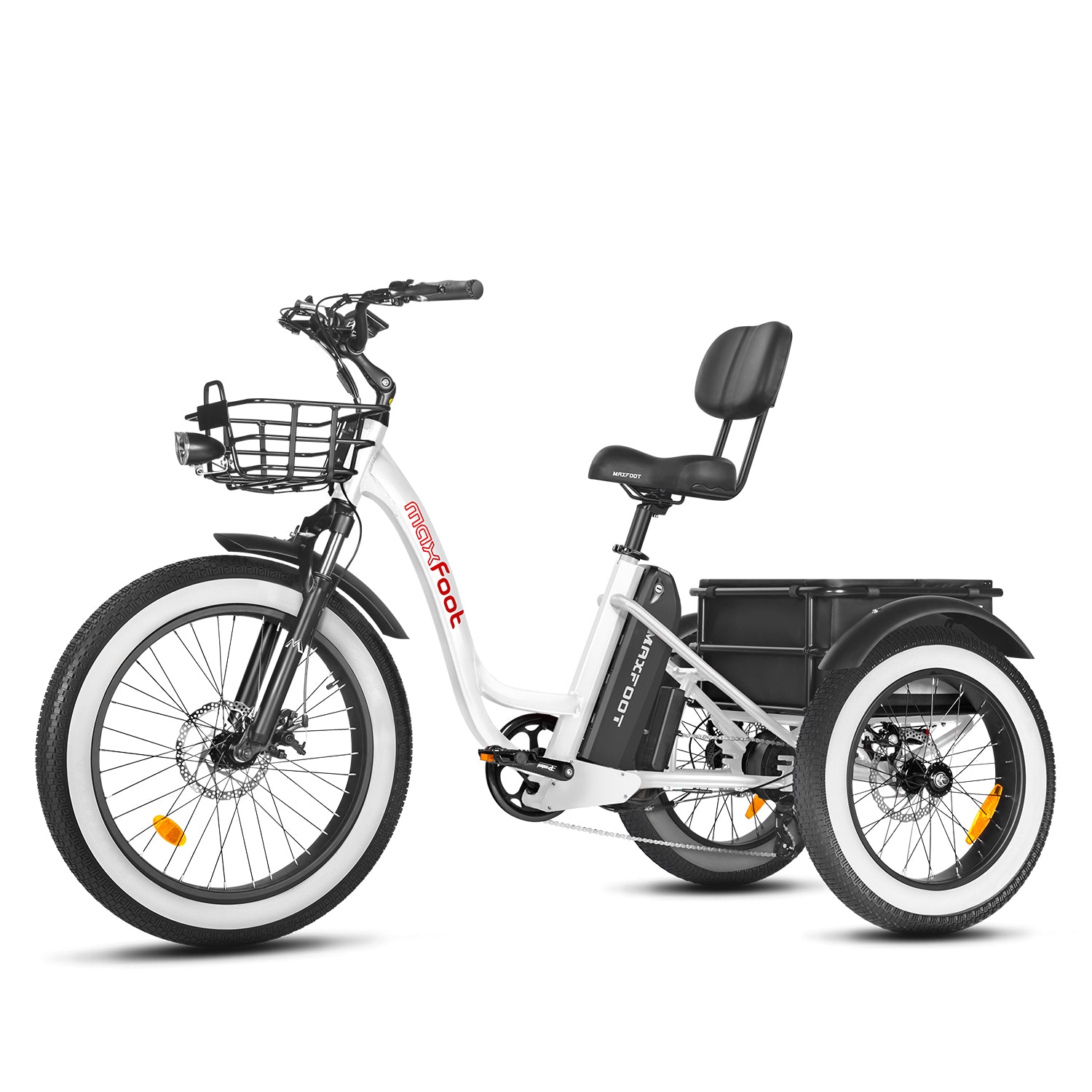[750W] Triciclo eléctrico de tracción trasera MF-30 Ver 2024