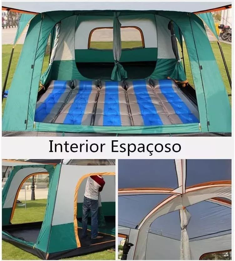 UNIFULL Gran Tienda de Campaña de 8-12 Personas, con Bolsa de Transporte