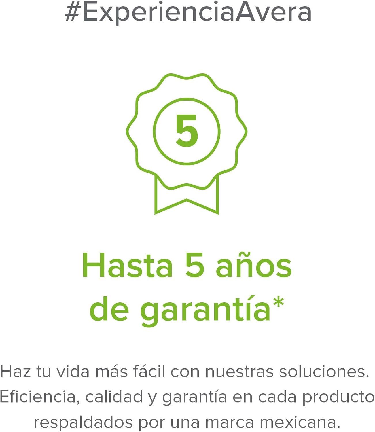 AVERA Parrilla de Gas 5 Quemadores, Vidrio Templado Negro 77cm (Incluye accesorios para Instalarla) Empotrable, Encendido Electronico, Perillas Metalicas, Estufa Empotrable, para Gas LP y Natural, VT5