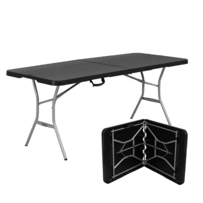 Mesa Tipo Portafolio Plegable C/C 183 Cm Negra Lifetime 80788CHN Lifetime 80788CHN