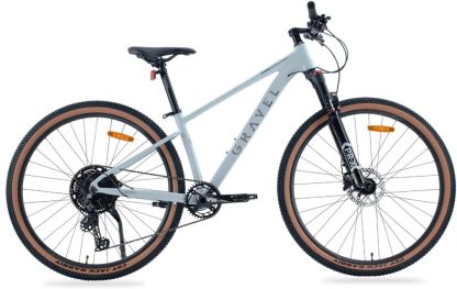 GRAVEL | Bicicleta de Montaña Meru Bicicleta Rodada 29 Blanca | Cuadro Aluminio 6061 | Cambios Shimano DEORE M6100 | Cassette 11-52T 12 Velocidades | Bici con Frenos Hidráulicos Shimano