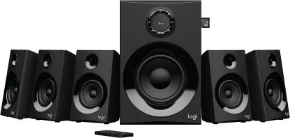 Logitech - Z607 - Sistema de audio 5.1 - Negro-----Cable de alimentación