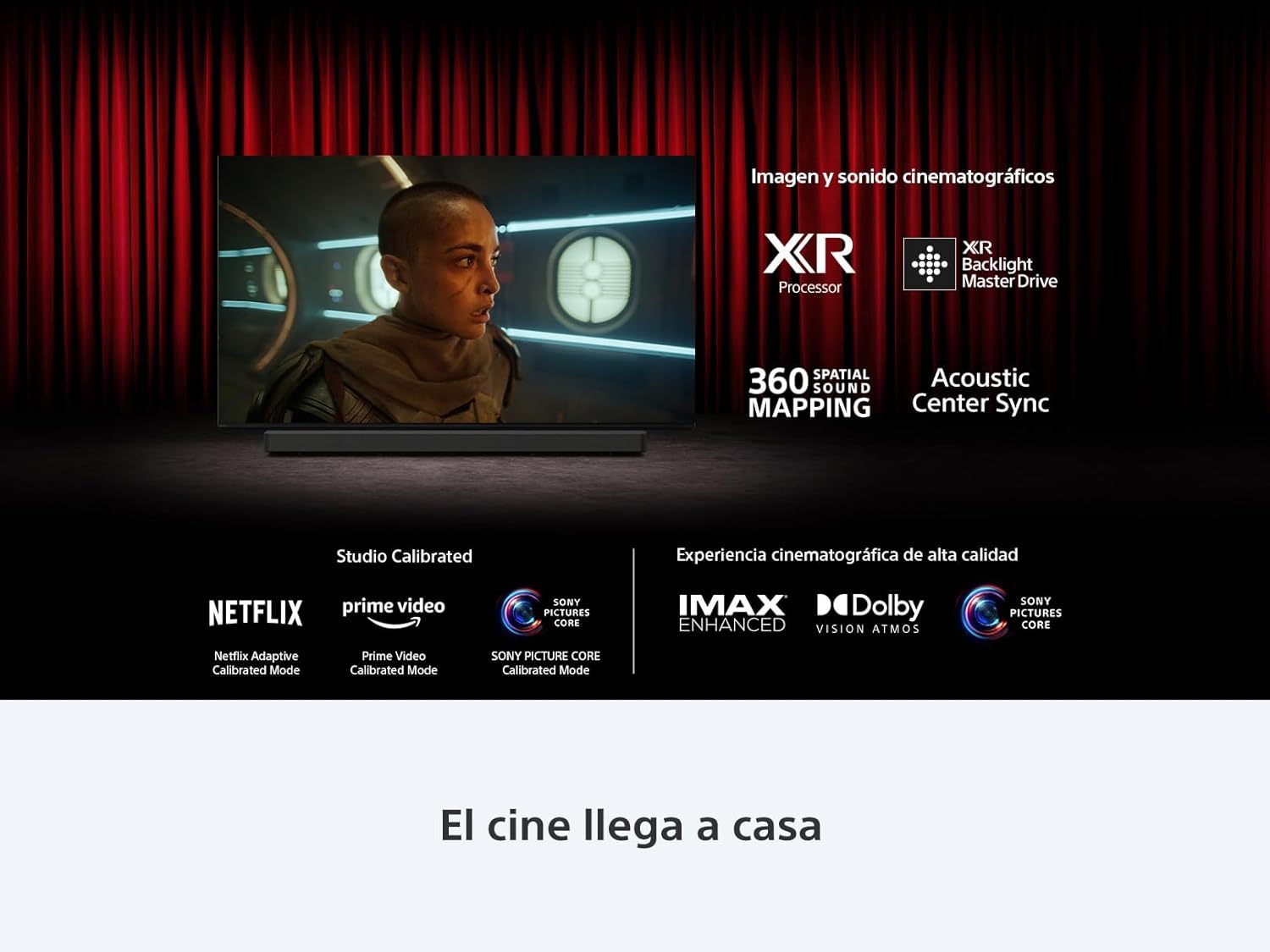 Sony BRAVIA 8 Pantalla 77” OLED con Procesador XR 4K Ultra HD Google