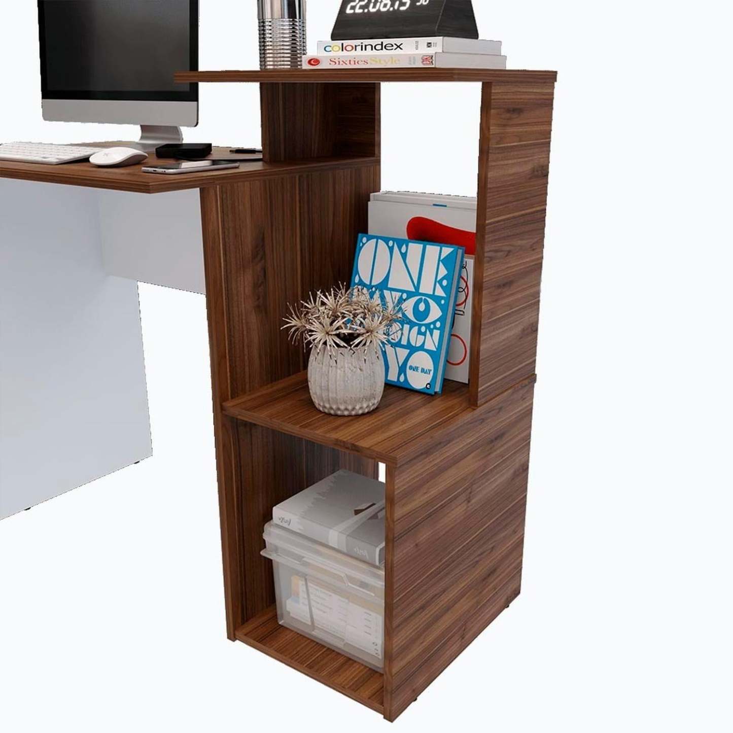 Escritorio Maderkit Mikasa 101cm color Gales