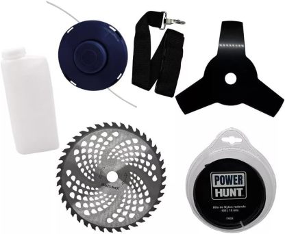 Nueva DELTA POWER HUNT Desbrozadora a Gasolina de 52cc, 2,5hp, Tubo Recto, Maneral Tipo Bicicleta, 8,3kg