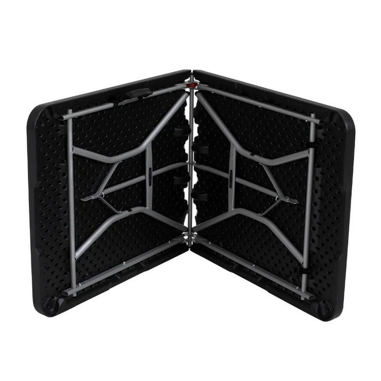 Mesa Tipo Portafolio Plegable C/C 183 Cm Negra Lifetime 80788CHN Lifetime 80788CHN