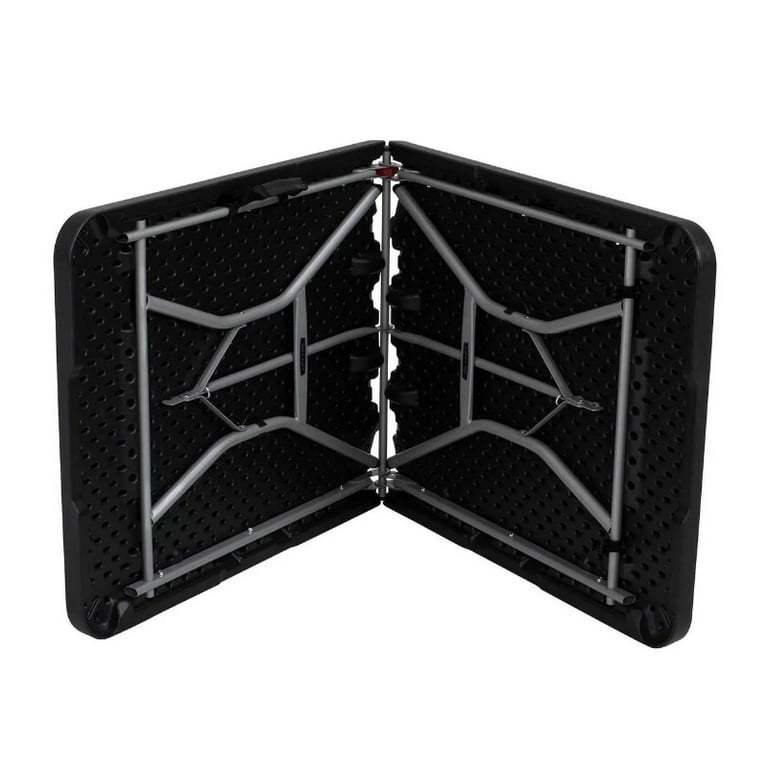 Mesa Tipo Portafolio Plegable C/C 183 Cm Negra Lifetime 80788CHN Lifetime 80788CHN