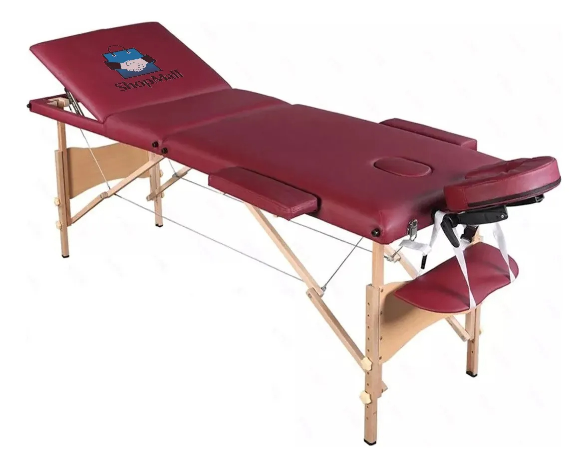 Cama De Masaje Portatil Plegable Uso Rudo Profesional Spa