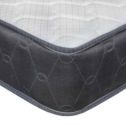 Dormitorio FORLI Acqua 2 Plazas Blanco/Gris + Sofá Cama