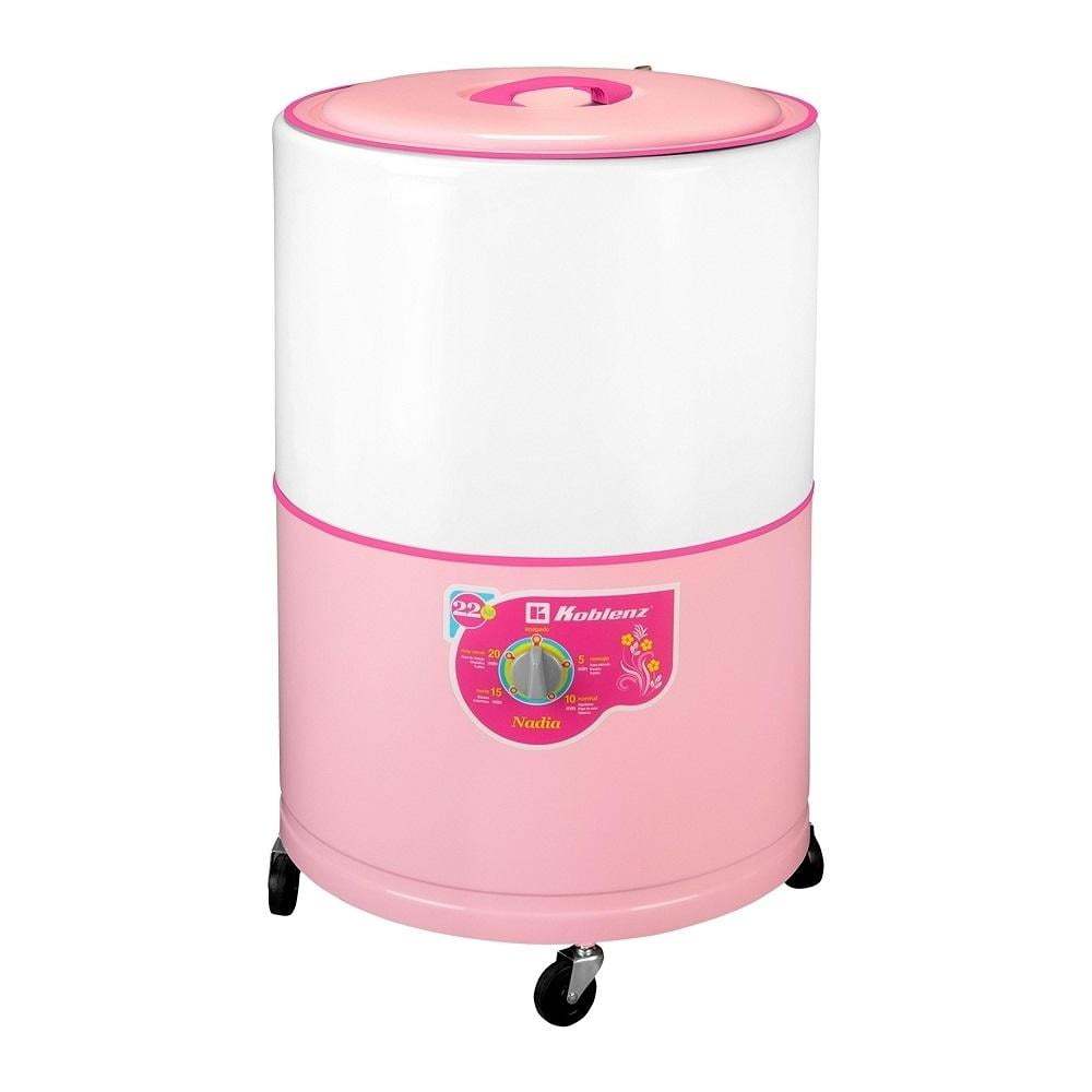 Lavadora Koblenz Redonda 22 Kg Rosa