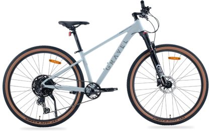 GRAVEL | Bicicleta de Montaña Meru Bicicleta Rodada 29 Blanca | Cuadro Aluminio 6061 | Cambios Shimano DEORE M6100 | Cassette 11-52T 12 Velocidades | Bici con Frenos Hidráulicos Shimano