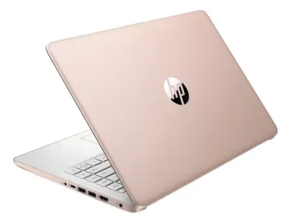 Laptop Hp 14-dq0762dx Celeron 4gb 128gb Ssd Rosa