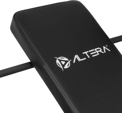 Altera Banco para Pesas Multiposiciones con Kit de 8 Discos de 10 lbs y Barra Recta