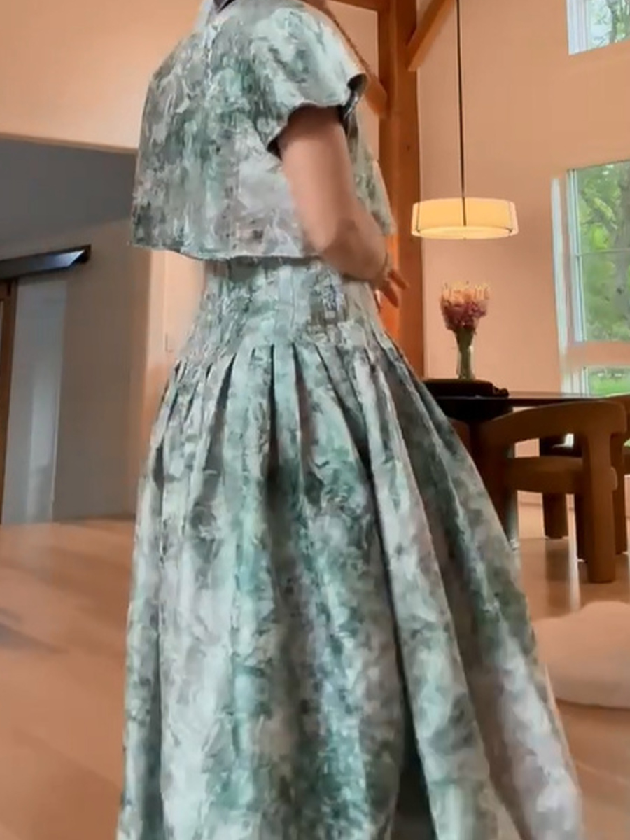 A-line/Princess Straight Pleated Floor-Length Mother of the Bride Dresses