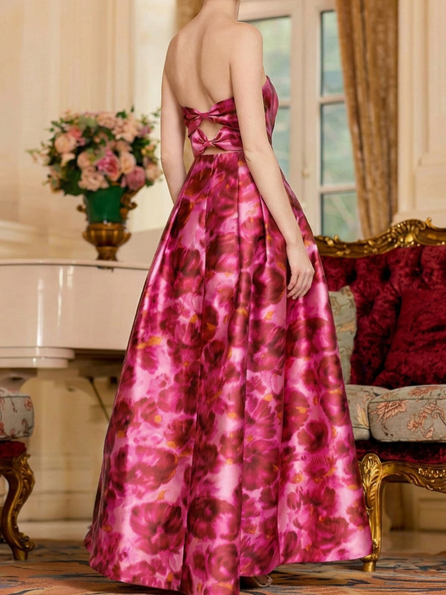 A-line/Princess Straight Pleated Floor-Length Satin Mother of the Bride Dresses