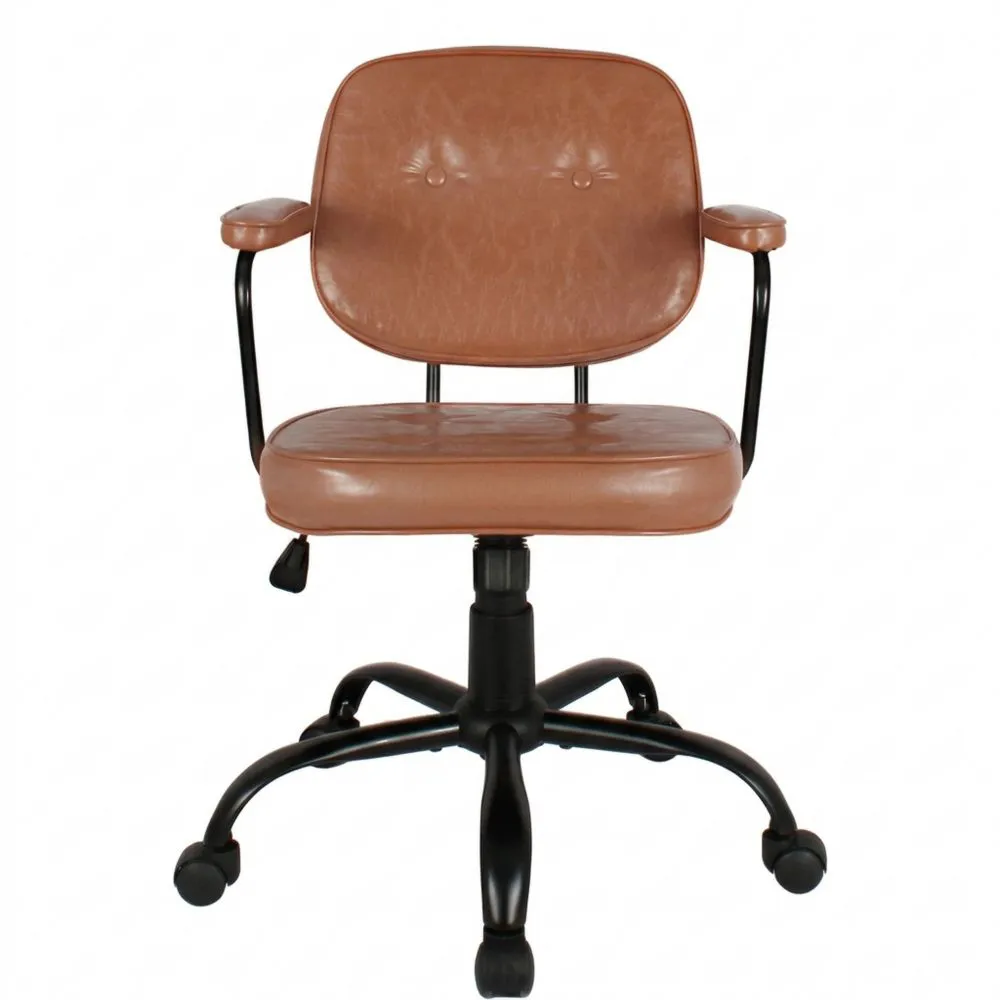 Silla ergonómica para oficina con ajuste de altura y rotación 360°