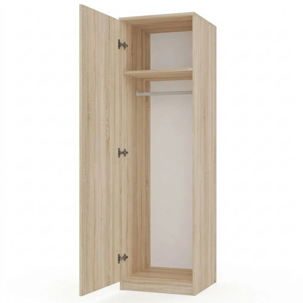 Armario de Almacenamiento con Estantes para Ropa en Habitaciones Pequeñas