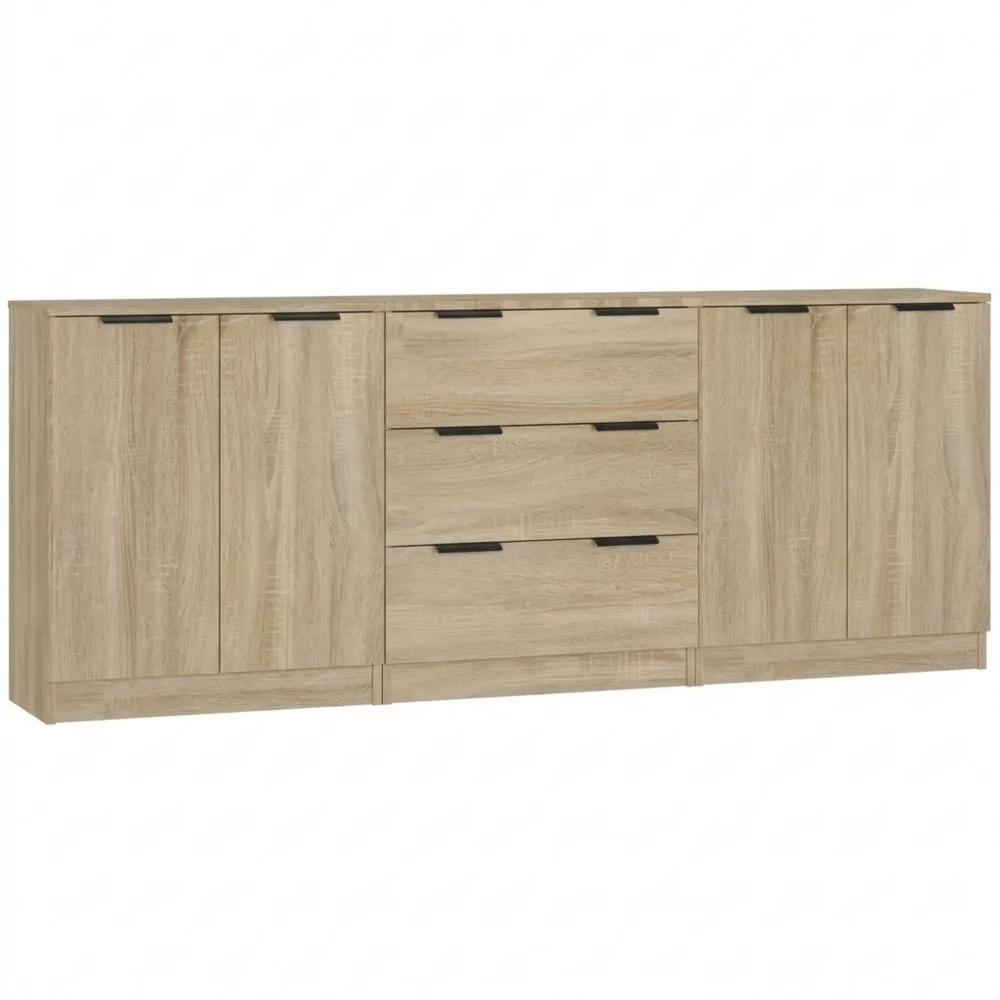 Aparador de Madera Roble Sonoma para Entrada