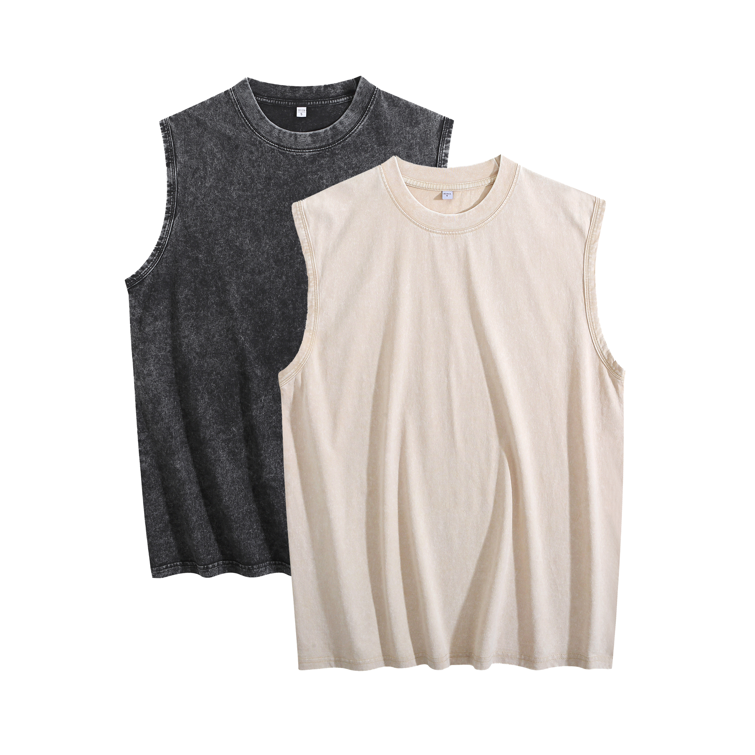 2 Pack‘s Multi-color Washed T-shirt