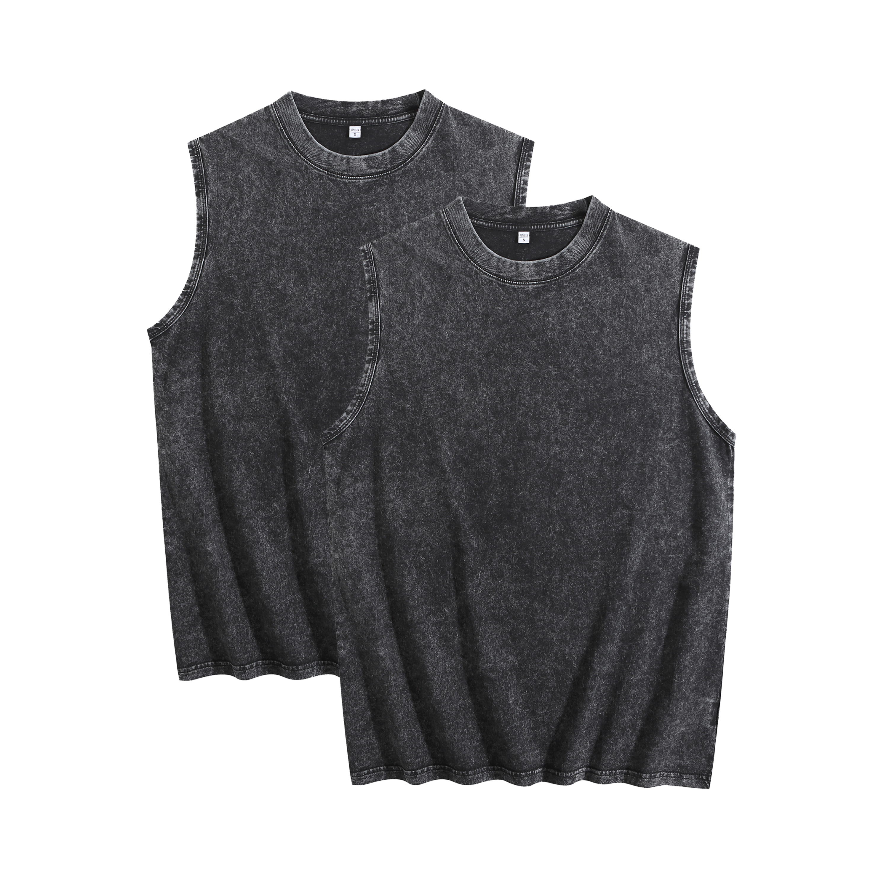 2 Pack‘s Multi-color Washed T-shirt