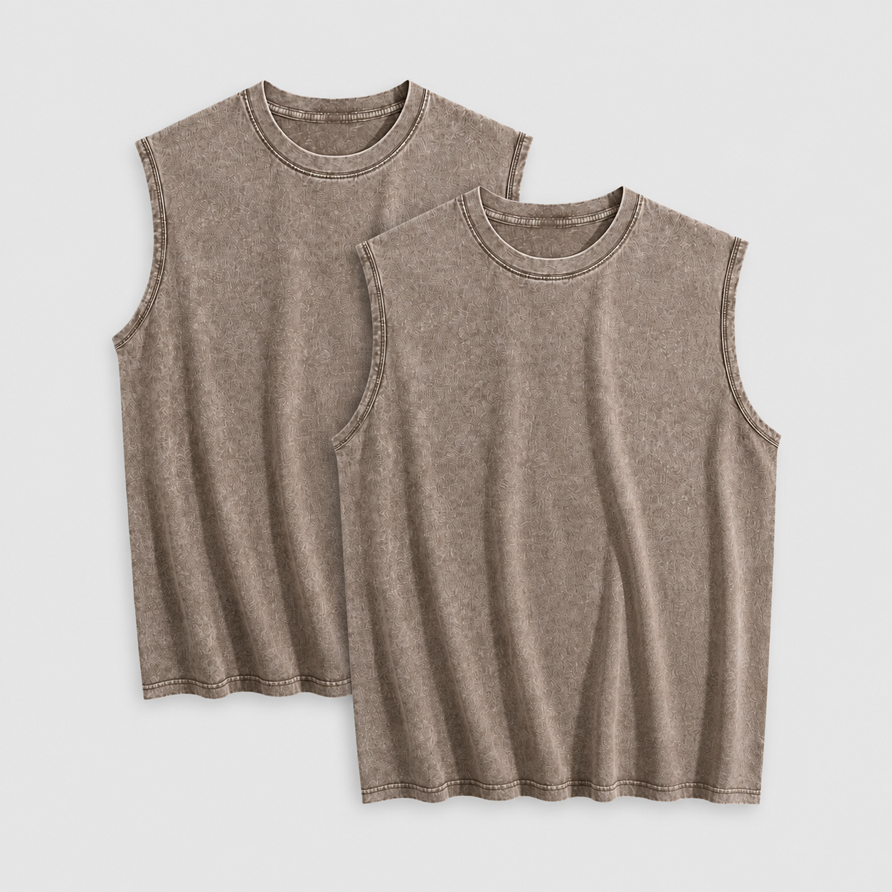  2 Pack‘s Multi-color Washed T-shirt