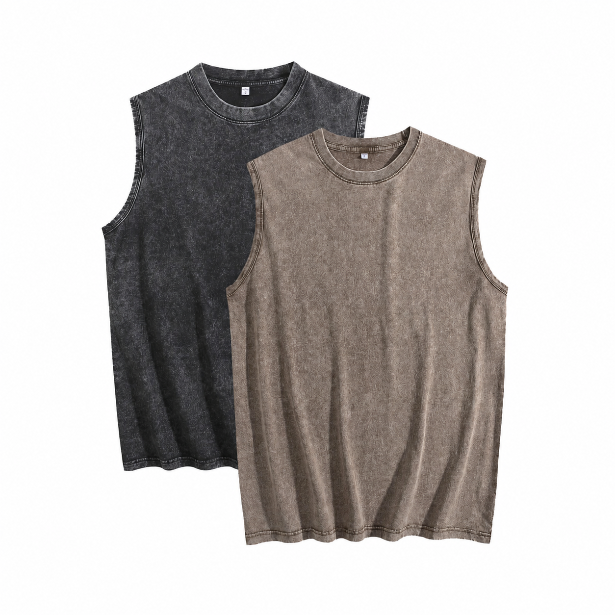  2 Pack‘s Multi-color Washed T-shirt