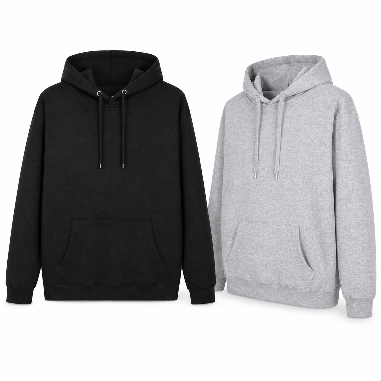 2-Pack Women's Warm Fleece Hooded Sweatshirt