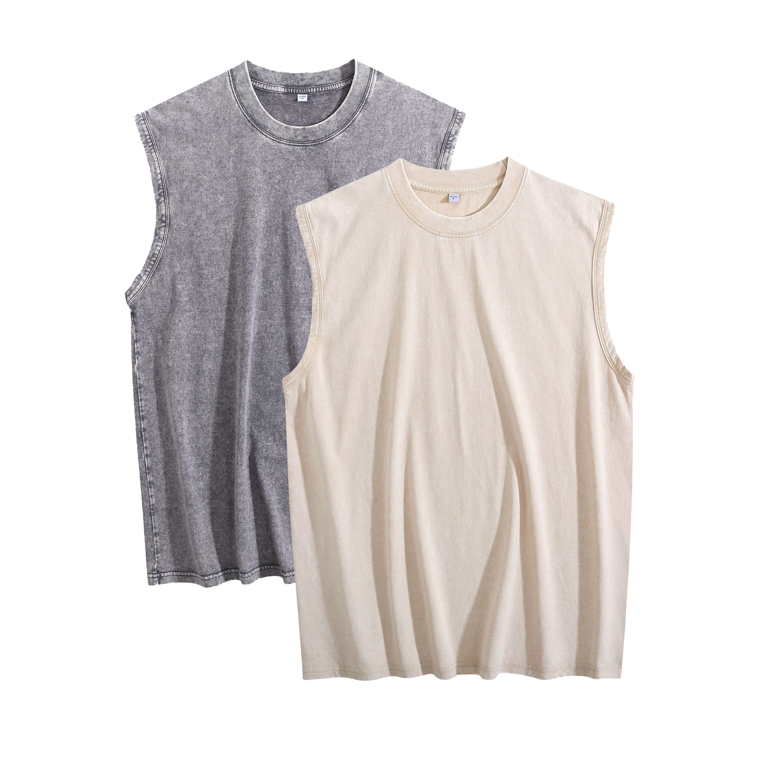 2 Pack‘s Multi-color Washed T-shirt